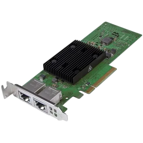 DELL EMC Broadcom 57416 Dual Port 10Gb, Base-T, PCIe Adapter, Low Profile, Customer Install